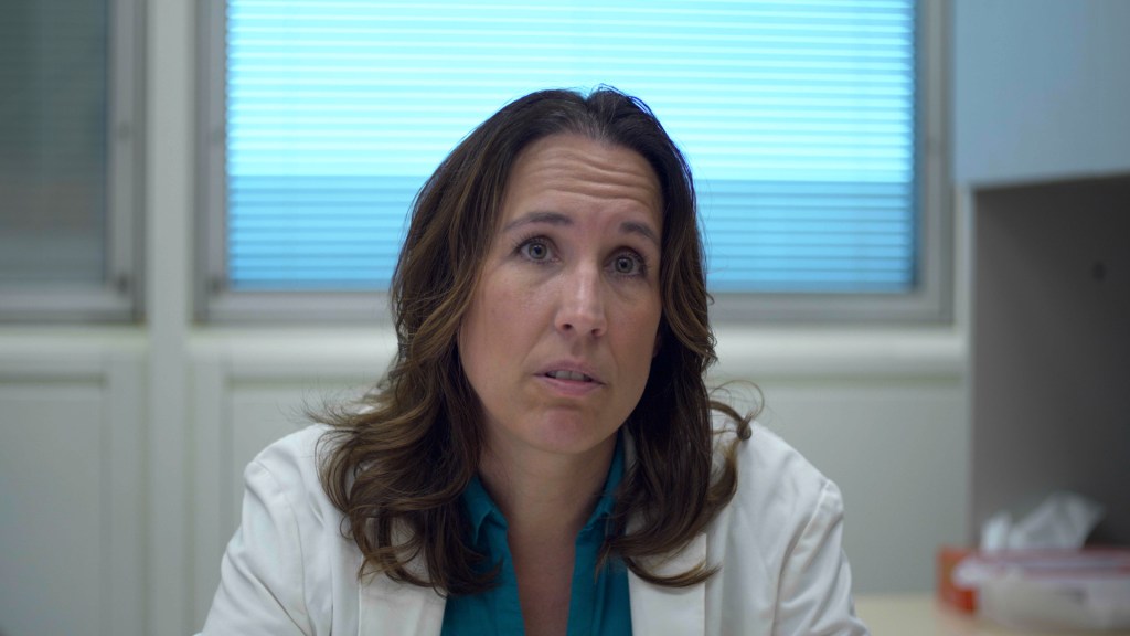 Dawn Bird as Dr. Pelletier in "Resting Potential"