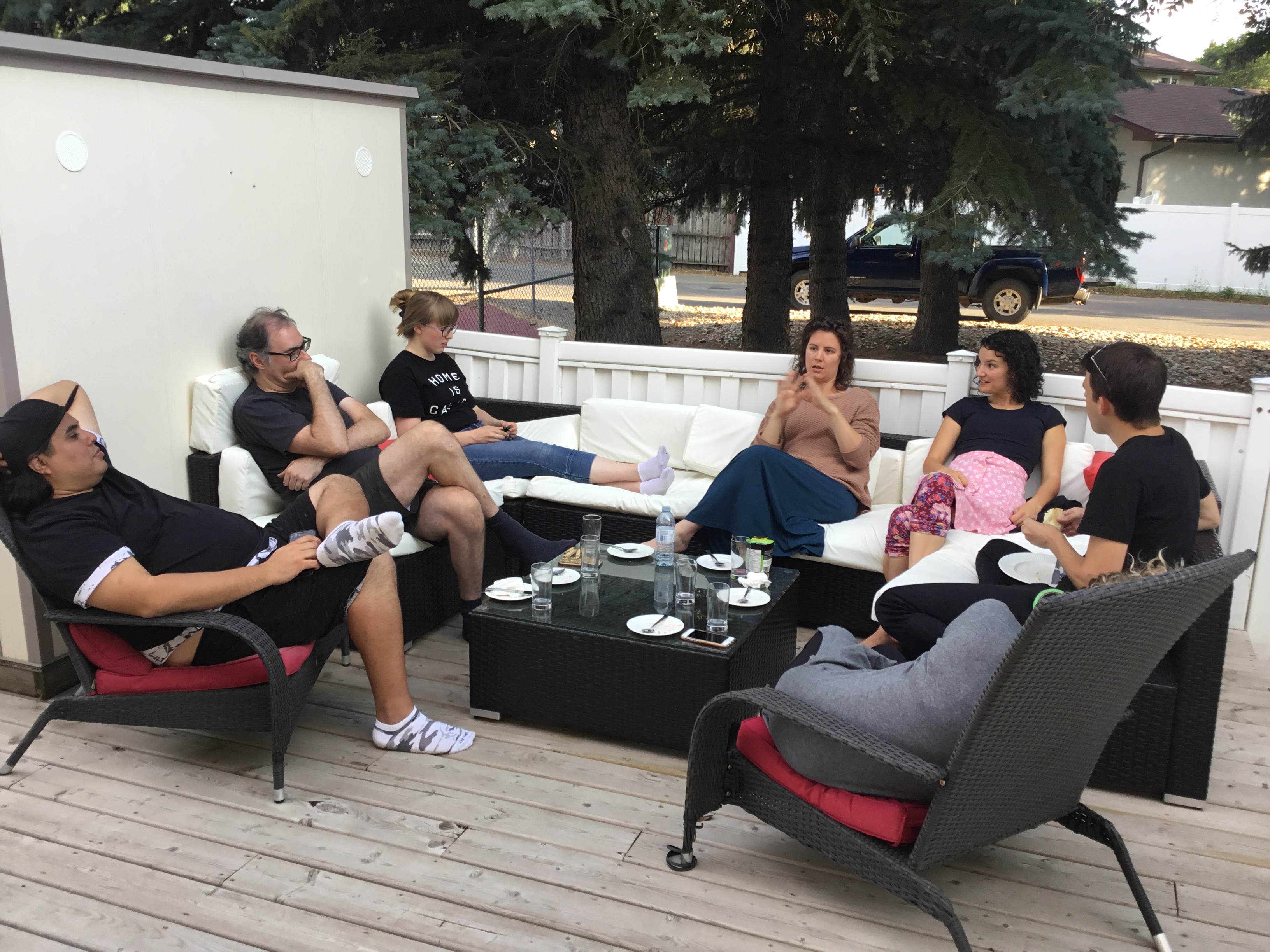 Lunch on location