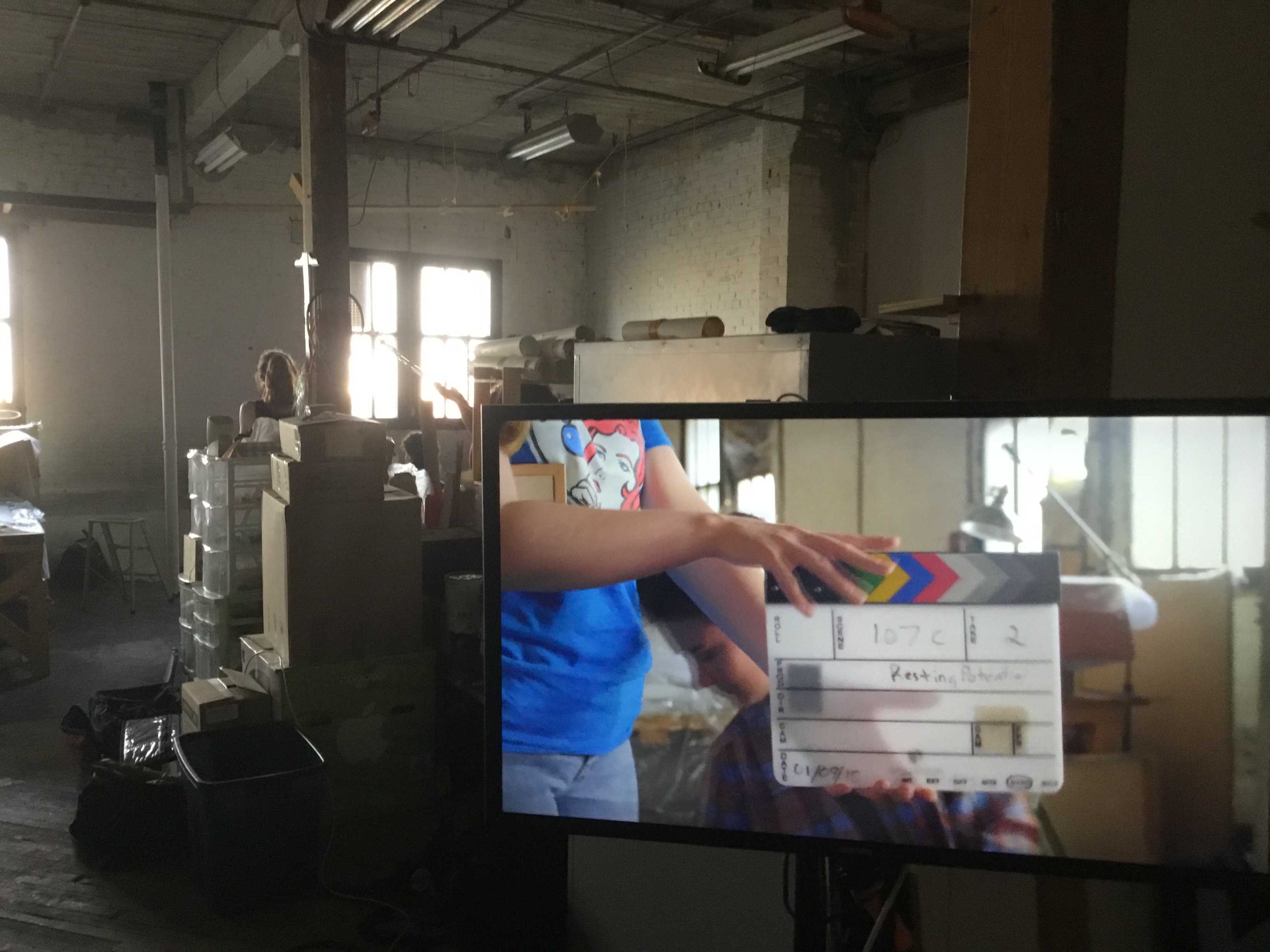 On location