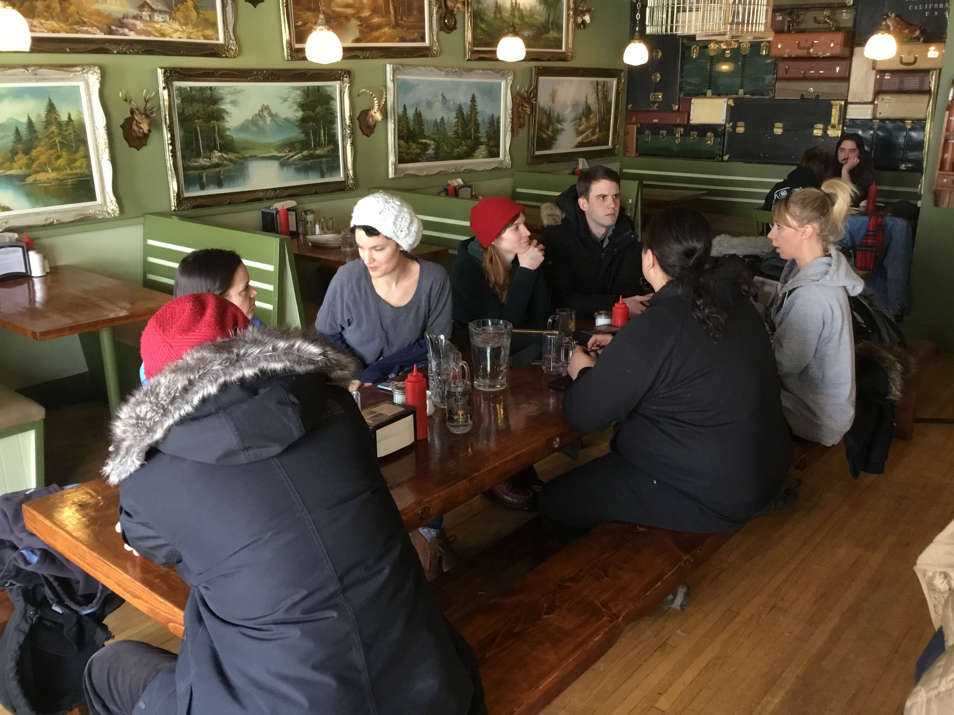 Lunch at Hunter/Gatherer