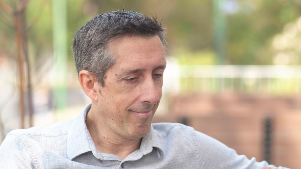 Mark Claxton as Robert in "Resting Potential"
