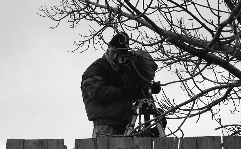 Ronald Jacobs shooting The Ballad of Don Quinn